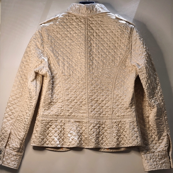 Vintage Women's  Quilted Satin Jacket I.E Relaxed size Medium - Picture 3 of 12